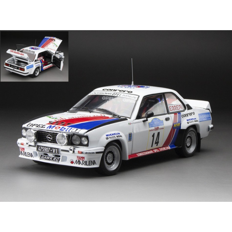 1:18 Sunstar Opel Ascona 400 N14 Targa Florio 1981 Biasion siviero