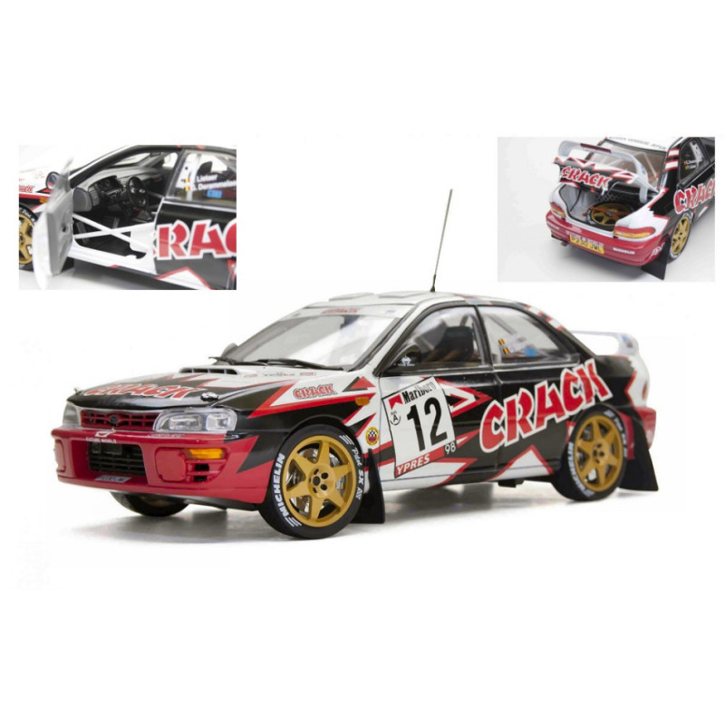 1:18 Sunstar Subaru Impreza 555 N12 Winner Rally Ypres 1998 Litaer derammelaere