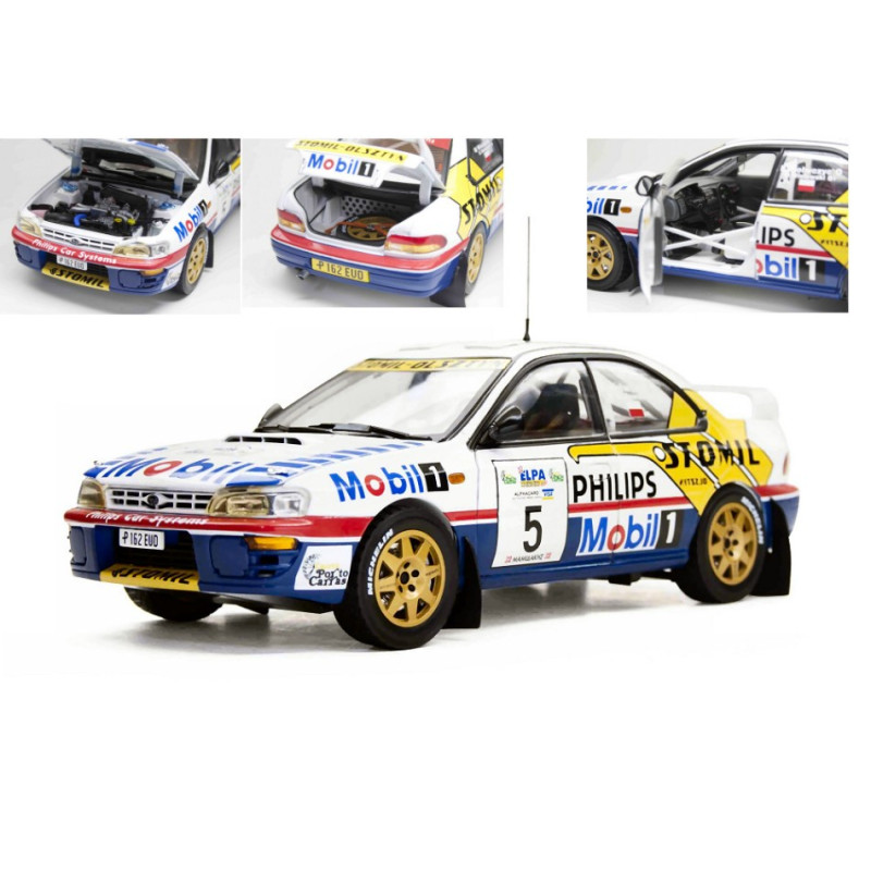 1:18 Sunstar Subaru Impreza 555 N5 Winner Rally Elpa Haikidiki Holowcz. wislawski