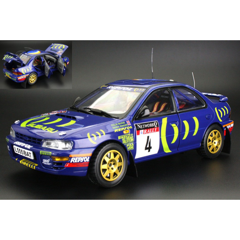 1:18 Sunstar Subaru Impreza 555 N4 Winner RAC Rally 1995 Mcrae/derek Ringer