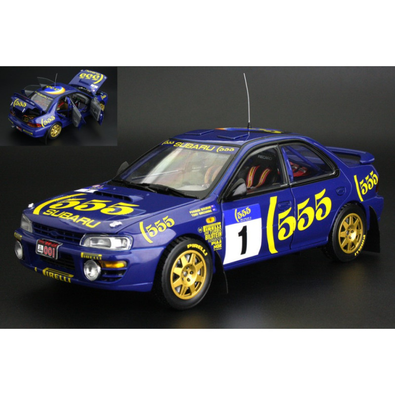 1:18 Sunstar Subaru Impreza 555 N1 Winner Hong Kong 1994 Boume/sircombe