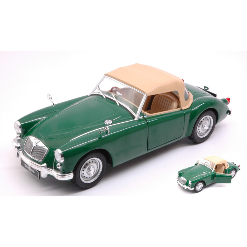 1:18 Triple 9 MGA MKI Twin CAM Closed 1959 Verde