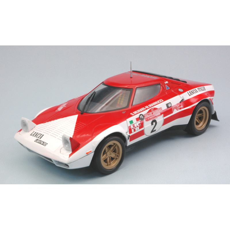 1:18 Triple 9 Lancia Stratos N2 Winner Sanremo Rally 1974 S.munari m.mannucci