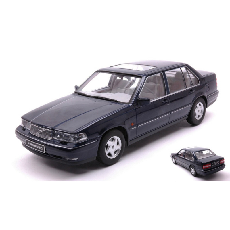 1:18 Triple 9 Volvo 960 1996 Blu Scuro Metallizzato