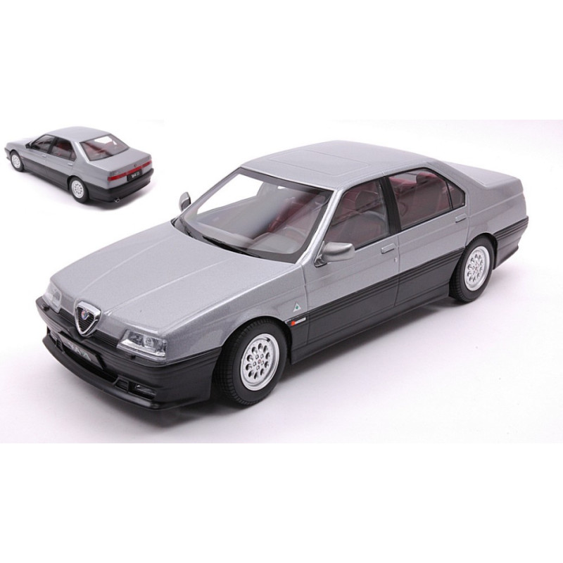 1:18 Triple 9 Alfa Romeo 164 Q4 1994 Argento Grigio Metallizzato/rosso Scuro Interior