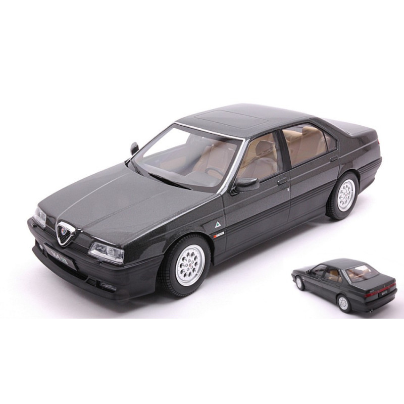 1:18 Triple 9 Alfa Romeo 164 Q4 1994 Grigio Scuro Metallizzato/beige Interior