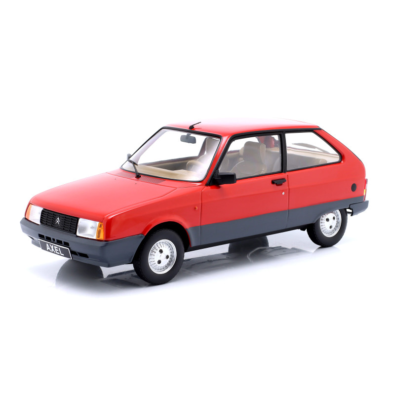 1:18 Triple 9 Citroen Axel 1990 Rosso