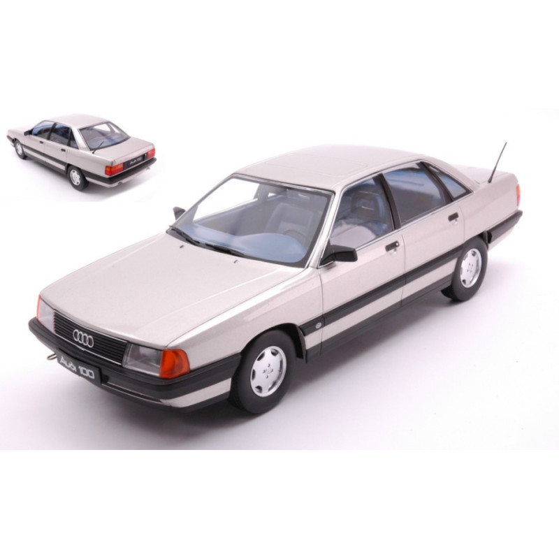 1:18 Triple 9 Audi 100 C3 1989 Argento Metallizzato