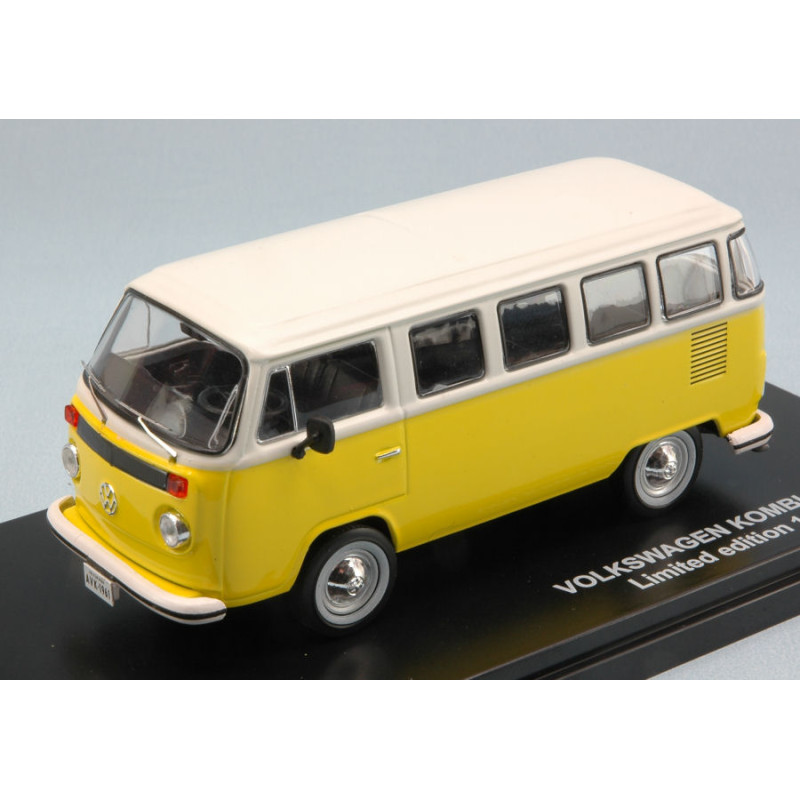 1:43 Triple 9 VW T2 BUS Kombi 1976 Giallo/bianco