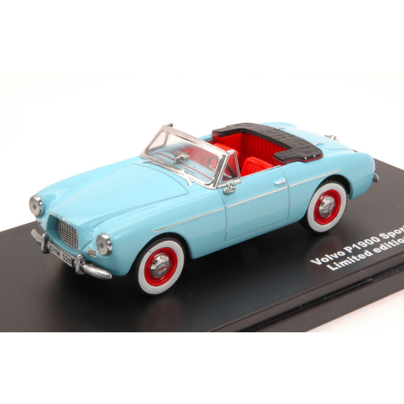 1:43 Triple 9 Volvo P1900 Sport Convertible 1952 Blu Chiaro