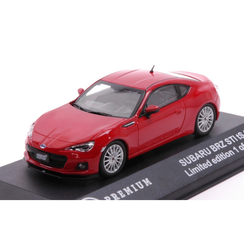 1:43 Triple 9 Subaru BRZ STI TS 2013 Rosso