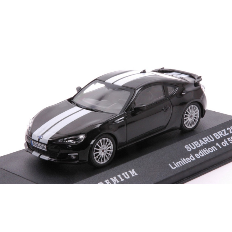 1:43 Triple 9 Subaru BRZ 2013 Nero With Bianco Lines