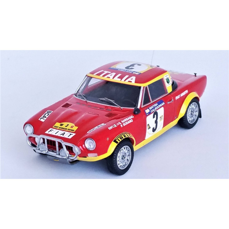 1:43 Trofeu Fiat 124 Abarth N3 East African Safari 1974 Barbasio/sodano