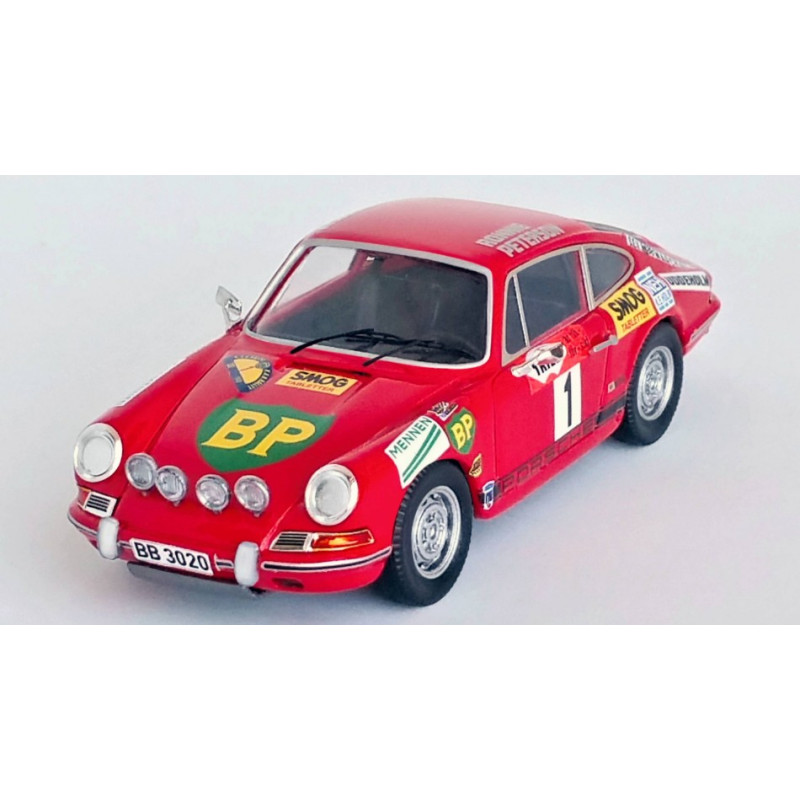 1:43 Trofeu Porsche 911 L Swedish Rally 1970 Peterson/svedberg