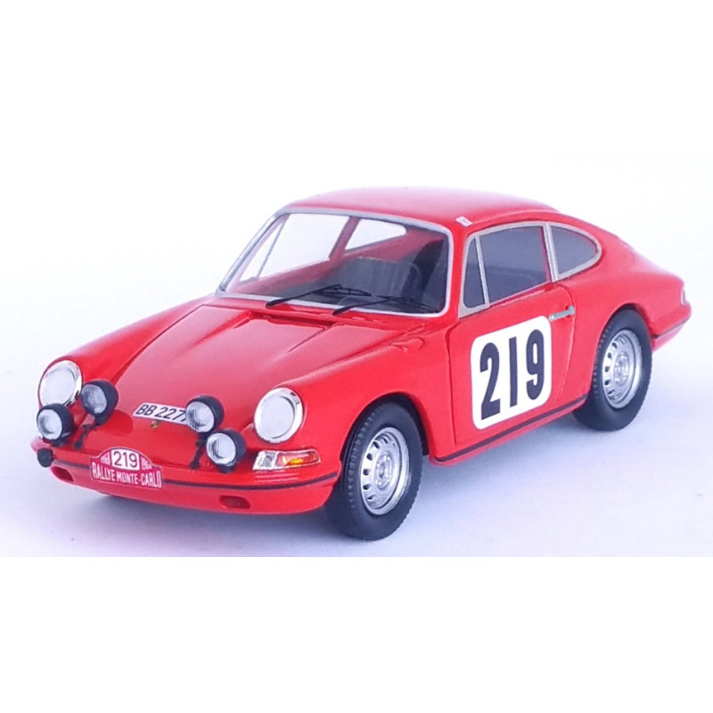 1:43 Trofeu Porsche 911T Rally Monte Carlo 1968 Waldegaard/helmer