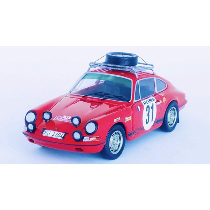 1:43 Trofeu Porsche 911 S 2nd Rally Monte Carlo 1969 Larrousse gelin