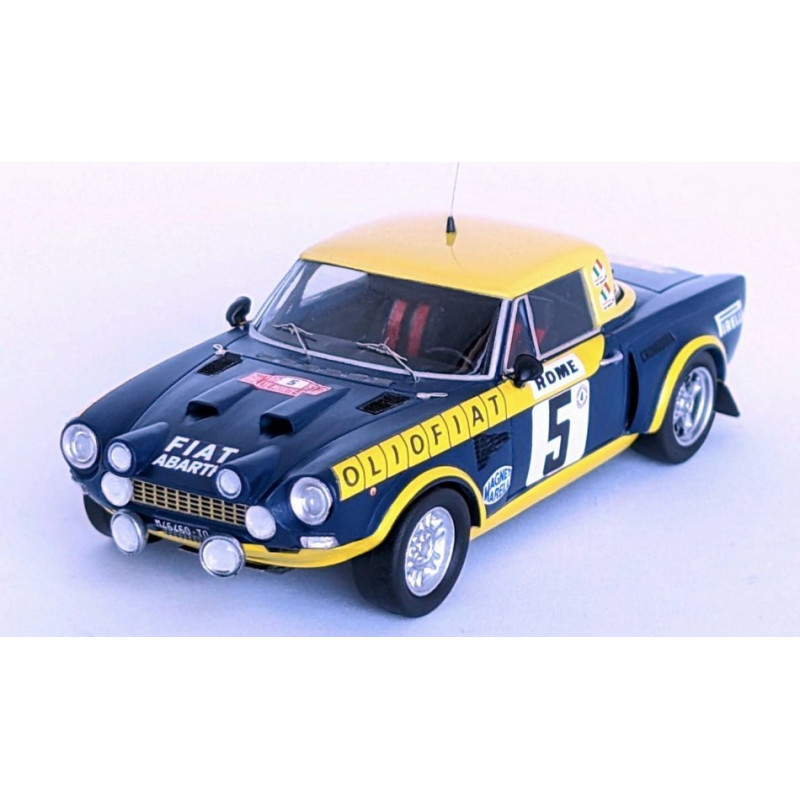 1:43 Trofeu Fiat 124 Abarth Rally N5 Rally Monte Carlo 1976 Cambiaghi scabini