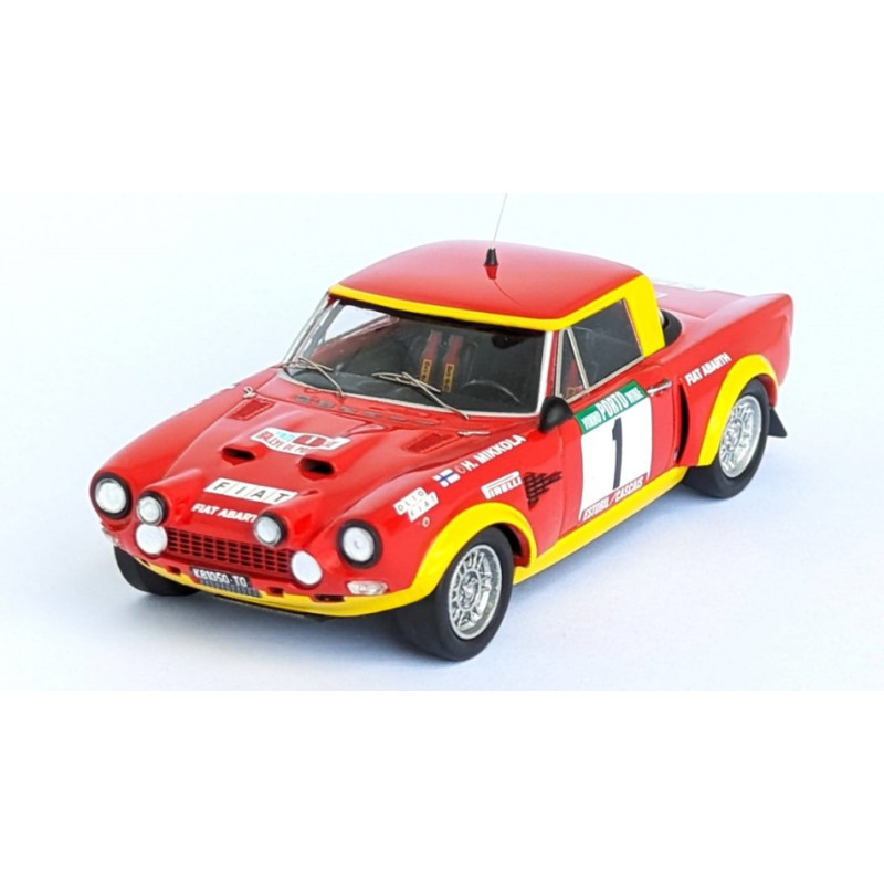 1:43 Trofeu Fiat 124 Abarth Rally N1 2nd Rally OF Portugal 1975 Mikkola todt