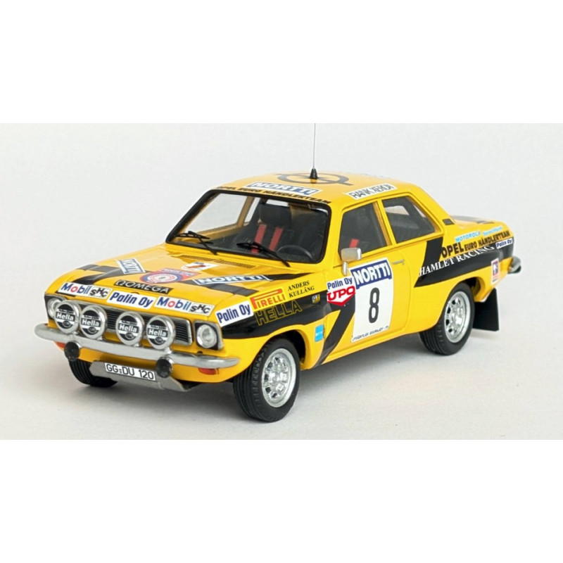 1:43 Trofeu Opel Ascona 1000 Lakes Rally 1975 Kullang andersson