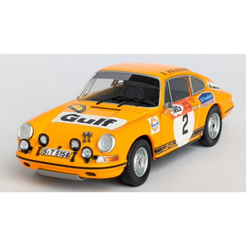 1:43 Trofeu Porsche 911S Winn.swedish Rally 1970 Waldegaard helmer