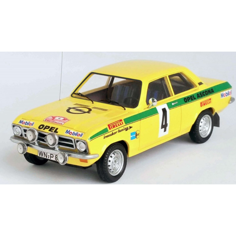 1:43 Trofeu Opel Ascona A 1st Rally Russelheim 1973 Rohrl/berger