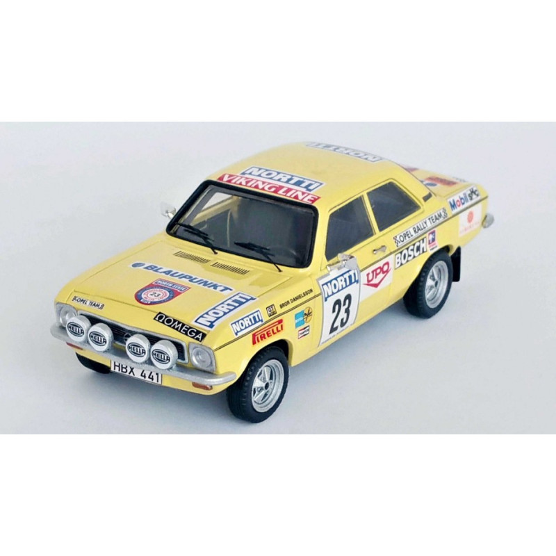 1:43 Trofeu Opel Ascona A 1000 Lakes Rally 1974 Danielsson/sundberg