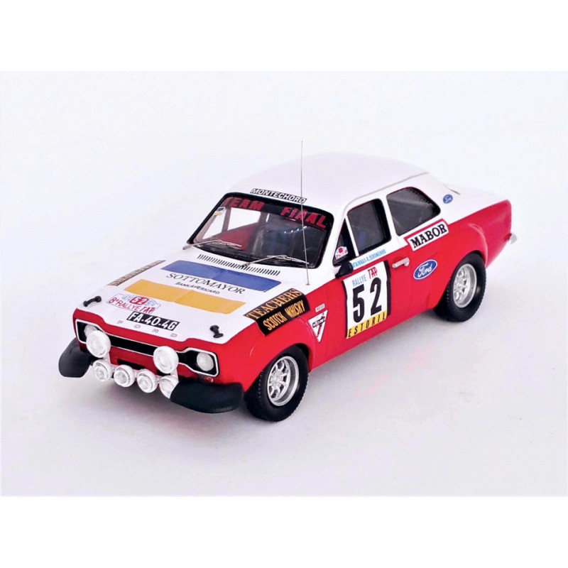 1:43 Trofeu Ford Escort MK1 TAP Rally 1974 Fontainhas/seromenho