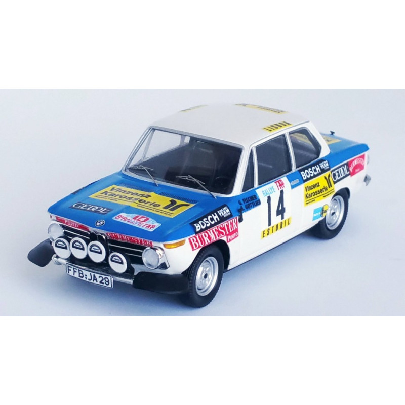 1:43 Trofeu BMW 2002 Tii TAP Rally 1976 Fischer gottlieb