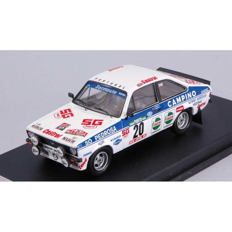 1:43 Trofeu Ford Escort MK2 N20 Rally OF Portugal 1981 Torres morais