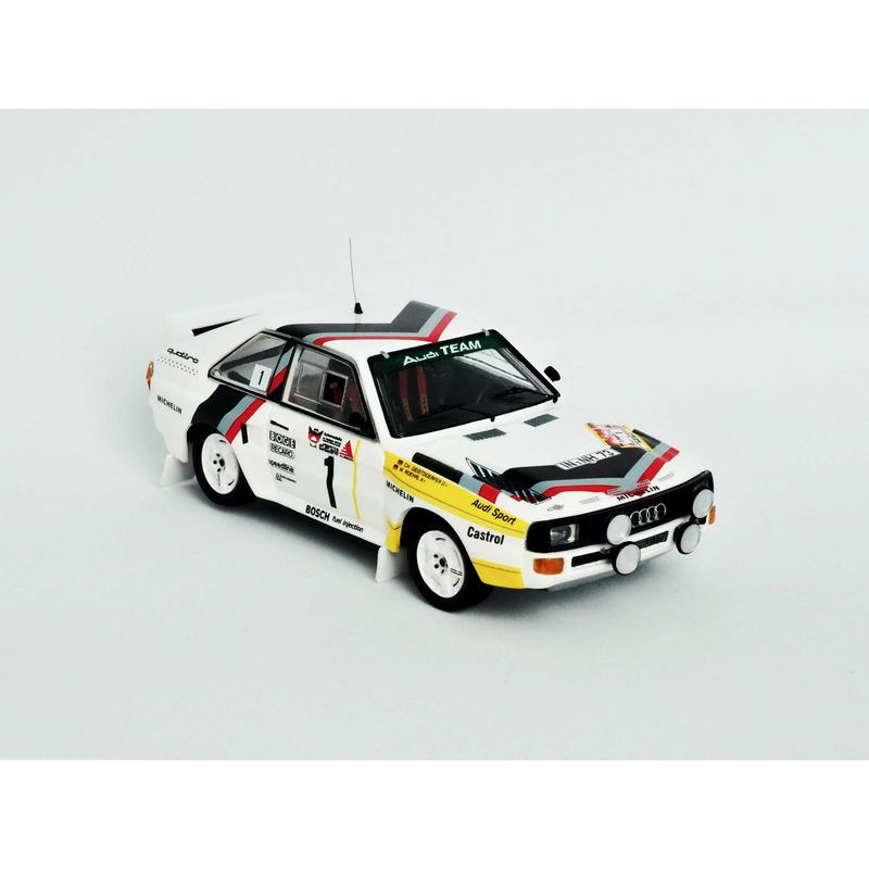 1:43 Trofeu Audi Quattro N1 1st 3 Stadte Rally 1984 Rohrl /geist.saturday Vers.