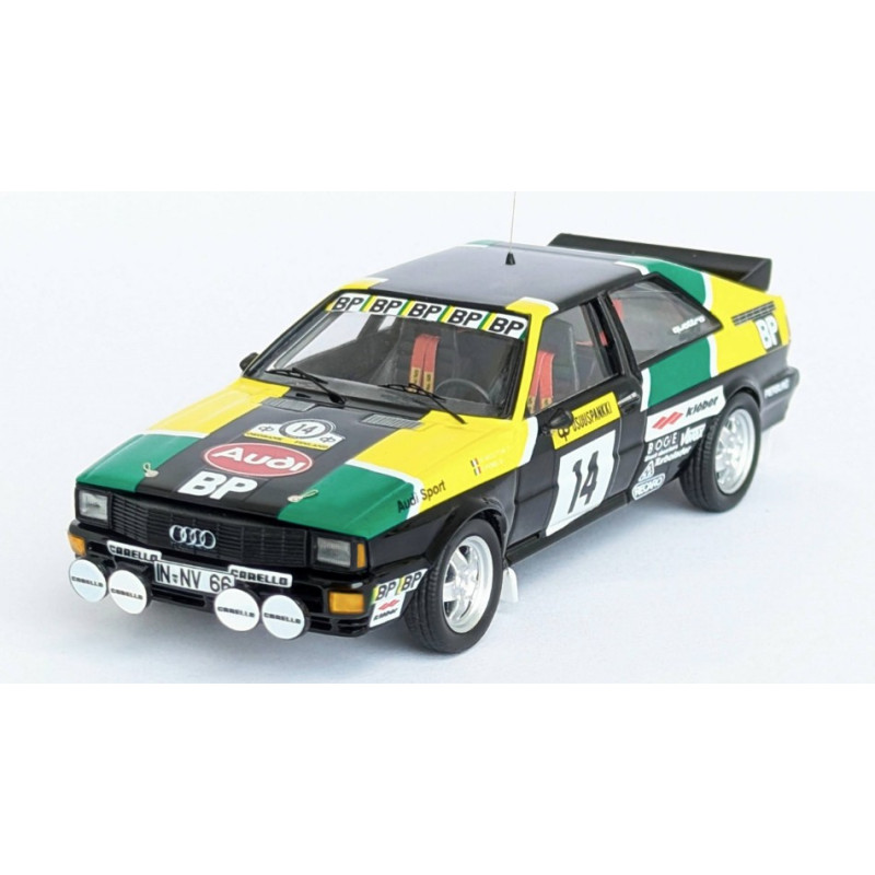 1:43 Trofeu Audi Quattro 1000 Lakes Rally 1981 Mouton pons