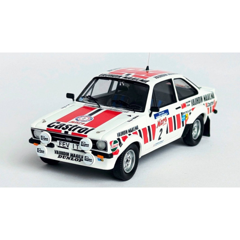 1:43 Trofeu Ford Escort MK2 1000 Lakes Rally 1979 Mikkola hertz