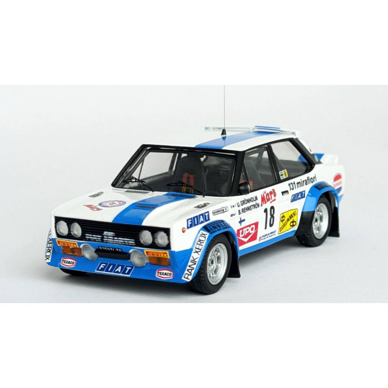 1:43 Trofeu Fiat 131 Abarth 1000 Lakes Rally 1979 Gronholm rehn strom