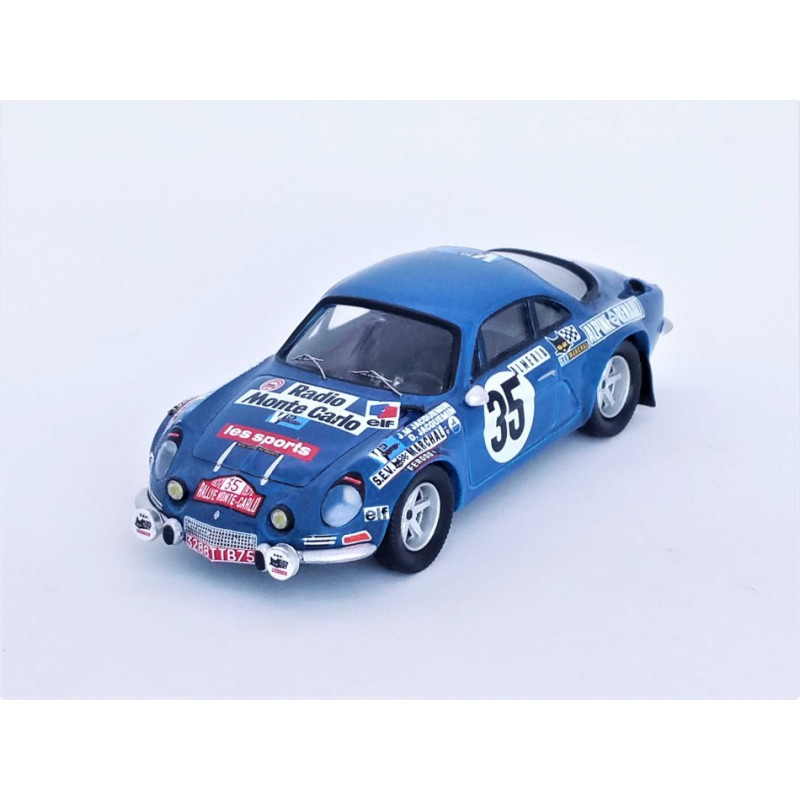 1:43 Trofeu Alpine A110 Rally Monte Carlo 1972 Jacquemin/lebeau