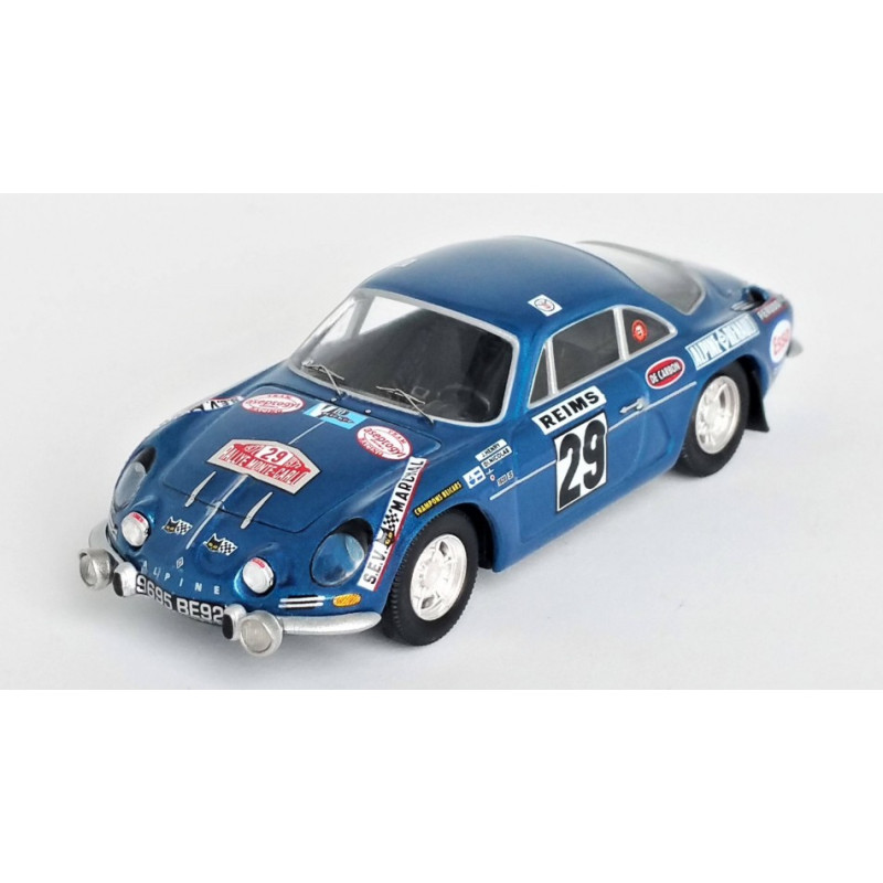 1:43 Trofeu Alpine A110 11th Monte Carlo Rally 1972 Henry/di Nicola