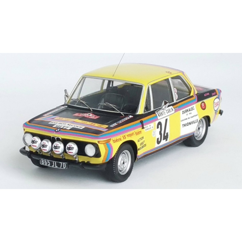 1:43 Trofeu BMW 2002 TI Rally Monte Carlo 1975 Bos/durkaleck