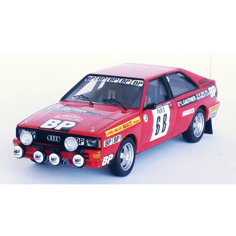 1:43 Trofeu Audi Quattro Rally Monte Carlo 1982 Chasseuil baron