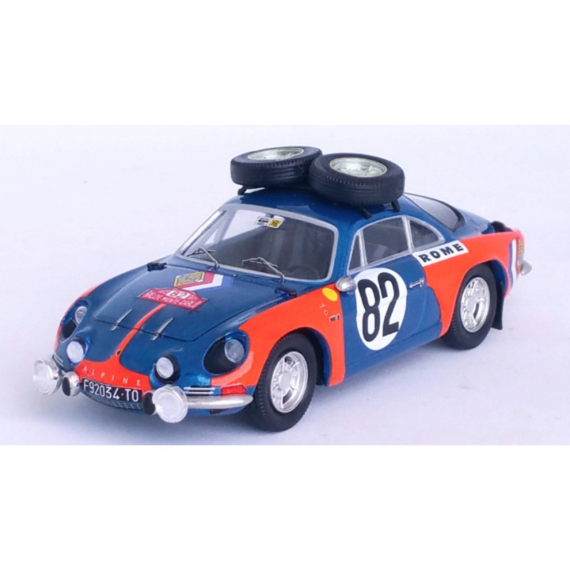 1:43 Trofeu Alpine A110 Monte Carlo Rally 1973 DE Bonis pelossa