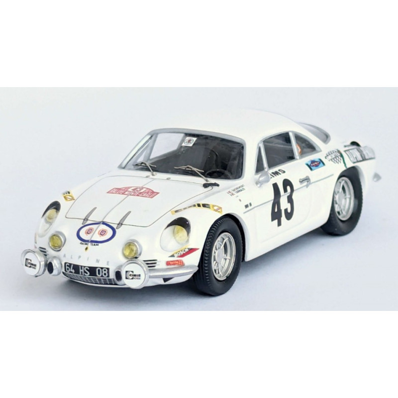 1:43 Trofeu Alpine A110 Monte Carlo Rally 1973 Dacremont desvignes