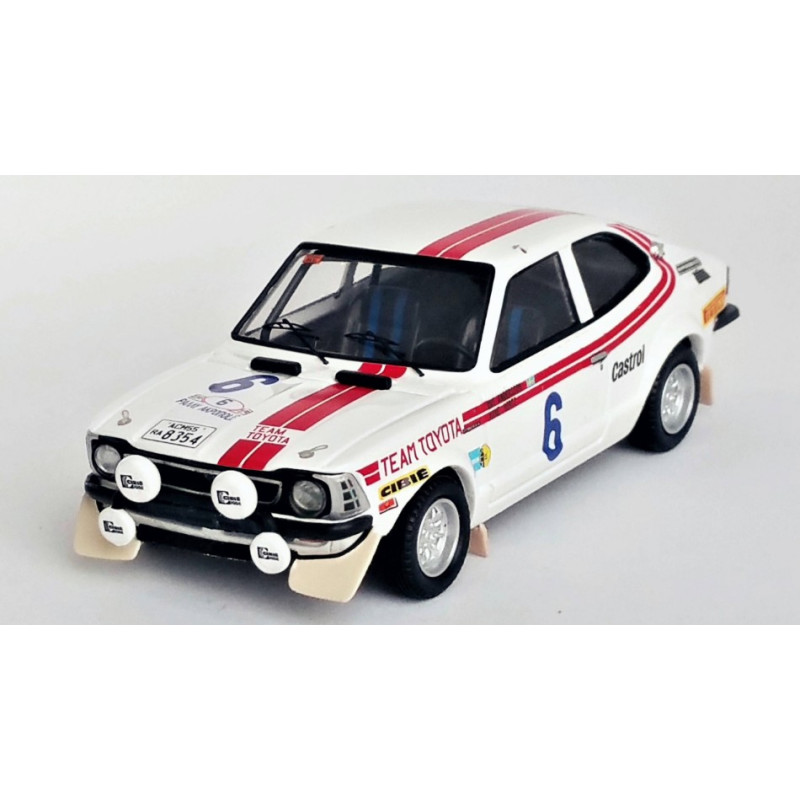 1:43 Trofeu Toyota Corolla Levin N6 Acropolis Rally 1975 Andersson/hertz