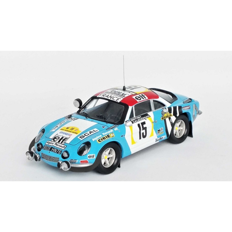 1:43 Trofeu Alpine Renault A110 N15 East African Safari 1974 Therier/laverne