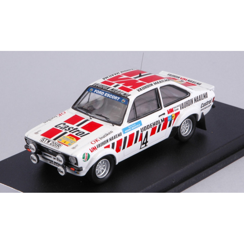 1:43 Trofeu Ford Escort MK2 N4 Sweden Rally 1979 Mikkola hertz