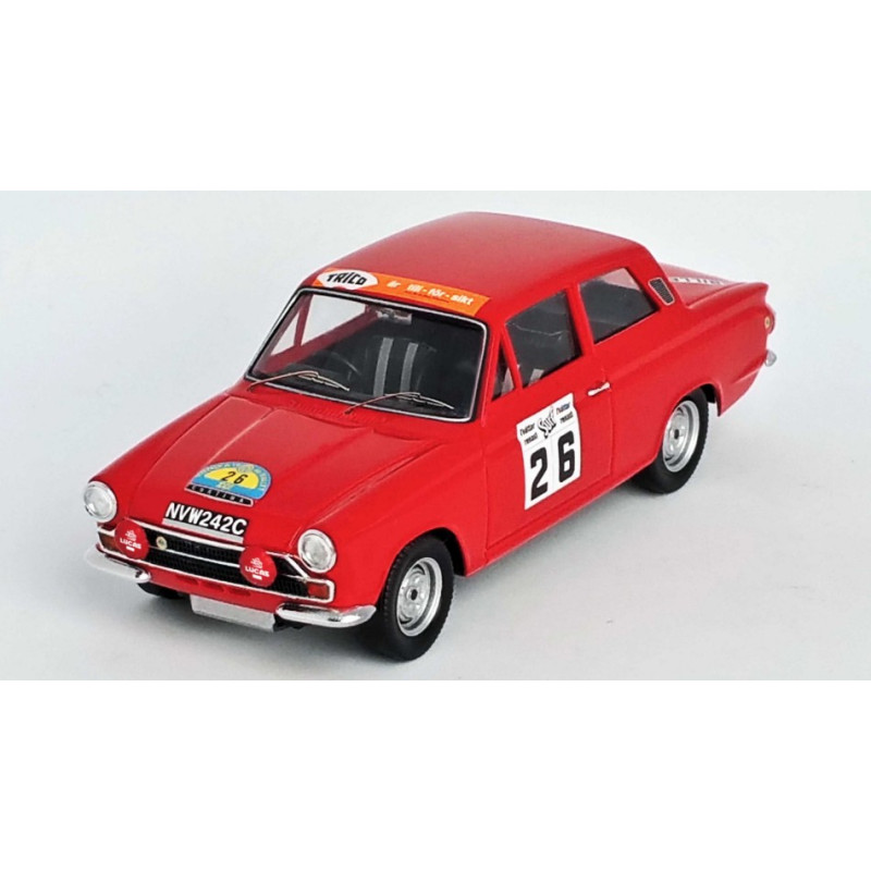 1:43 Trofeu Ford Lotus Cortina N26 10th Rally OF Sweden 1966 Elford/davenport