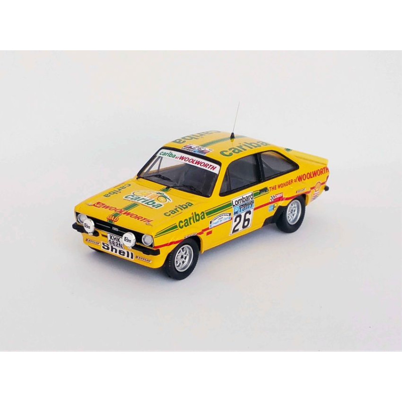 1:43 Trofeu Ford Escort MK2 5th RAC Rally 1977 Dawson marriott