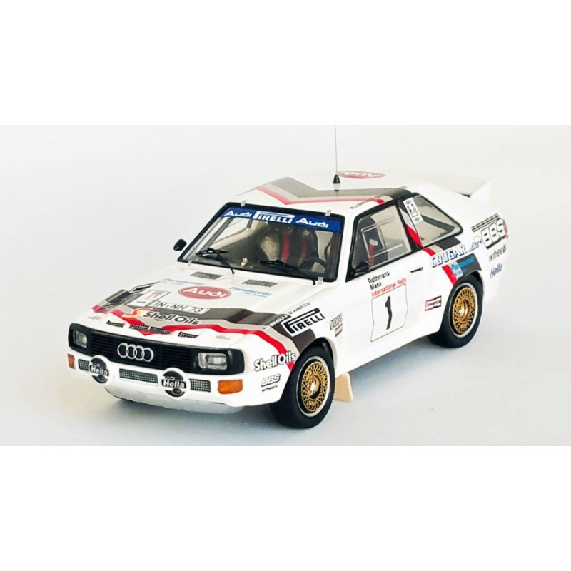 1:43 Trofeu Audi Sport Quattro Manx Rally 1984 Mikkola/hertz