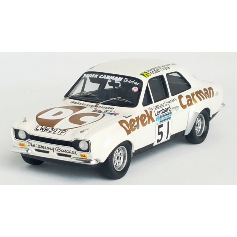 1:43 Trofeu Ford Escort MK1 RAC Rally 1975 Drummond/channon