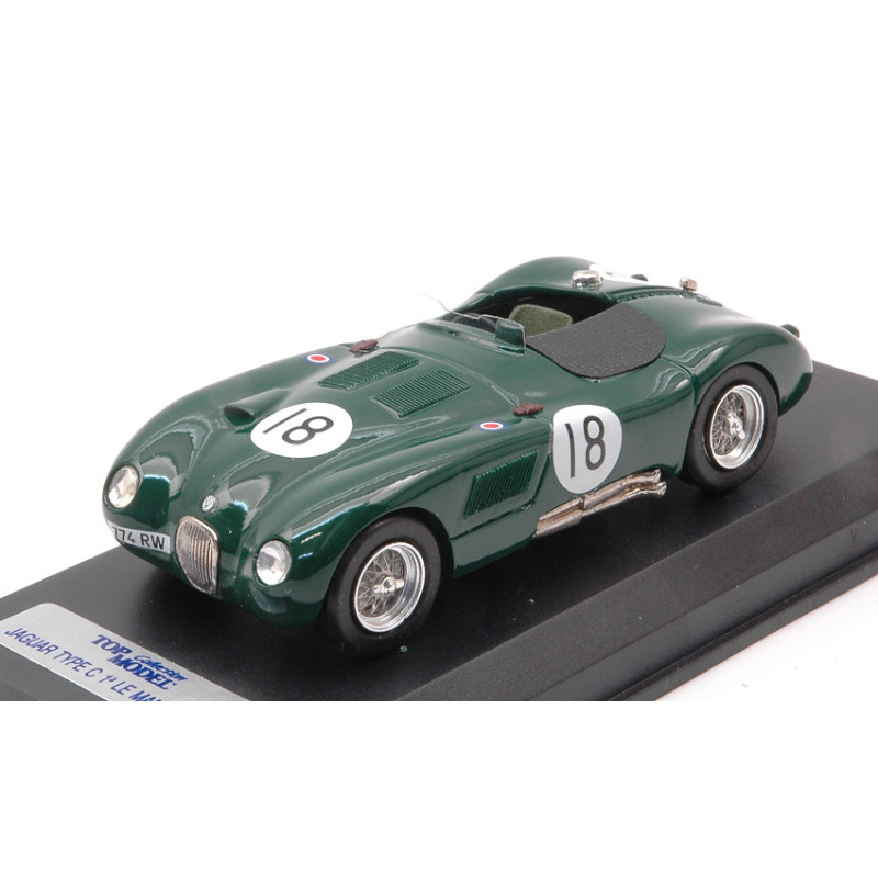 1:43 Top Model Jaguar C Type N18 Winner LM 1953 Tony Rolt duncan Hamilton