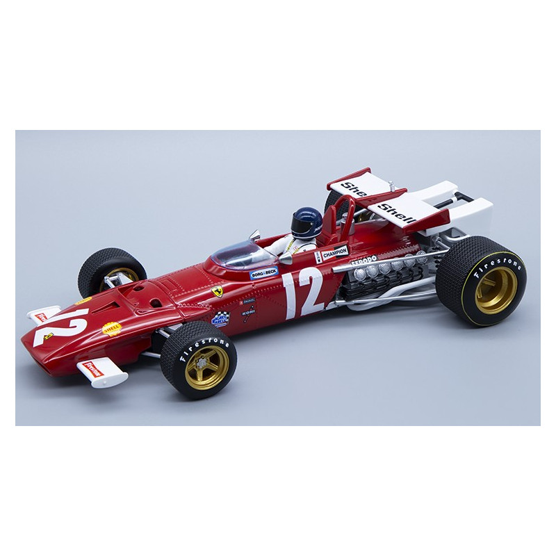 1:18 Tecnomodel Ferrari 312B N12 Winner GP Austria 1970 J.ickx W/driver