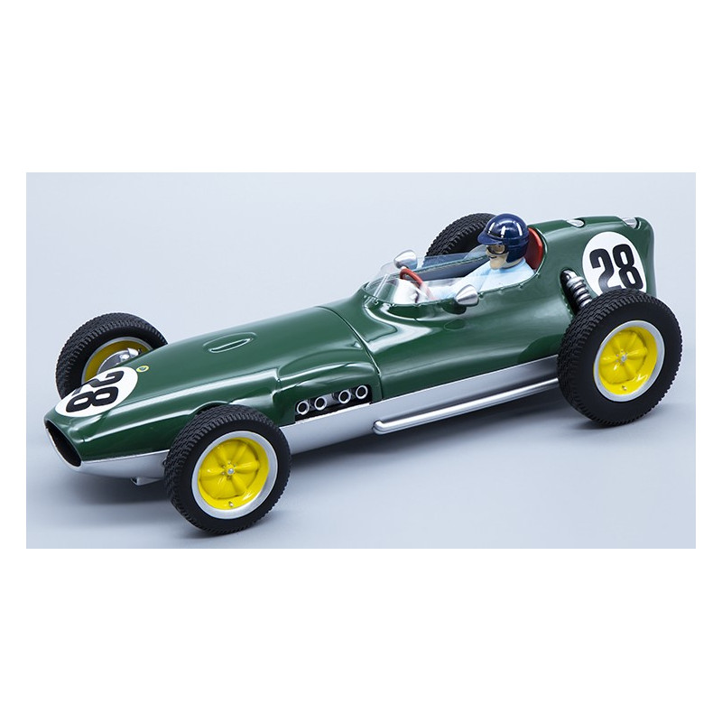 1:18 Tecnomodel Lotus 16 Championship N28 British GP 1959 Graham Hill W/driver