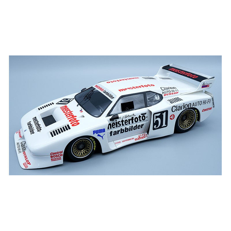 1:18 Tecnomodel BMW M1 Turbo (team Schnitz.) DRM N51 WINNSALZBURGR.1981 H.j.stuck